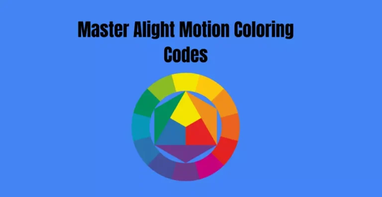 Master Alight Motion Coloring Codes: A Comprehensive Guide