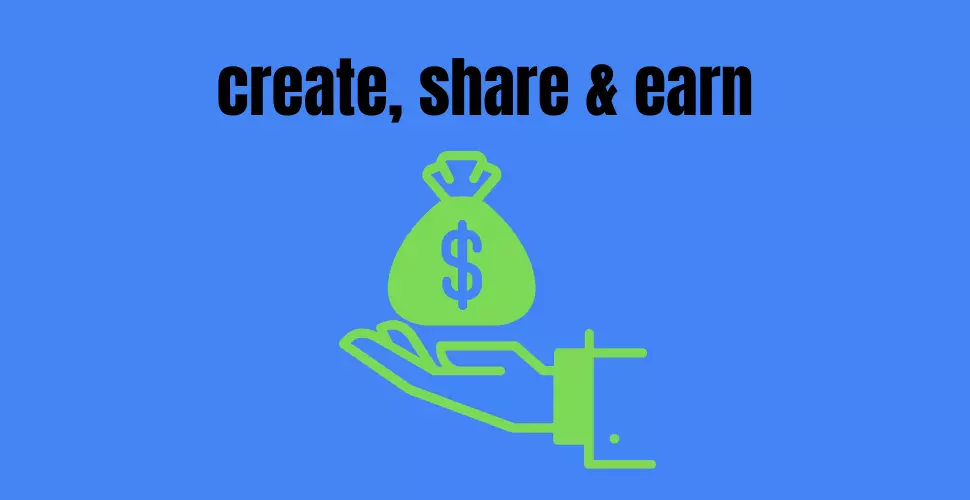 create share and earn